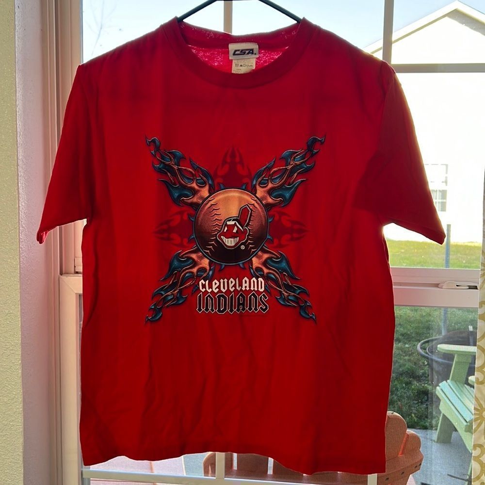 Vintage Kids Cleveland Indians T Shirt